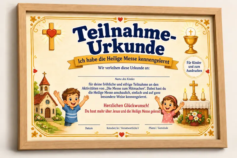 Teilnahmeurkunde